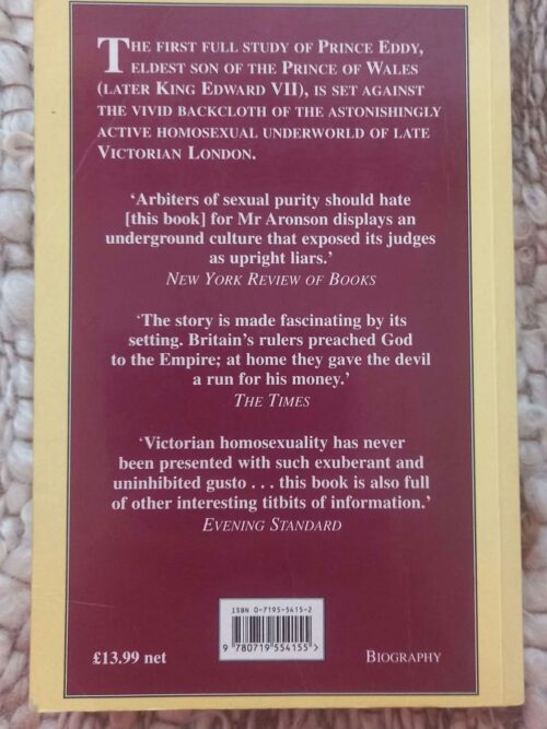 Prince Eddy And The Homosexual Underworld — Theo Aronson secondhand book