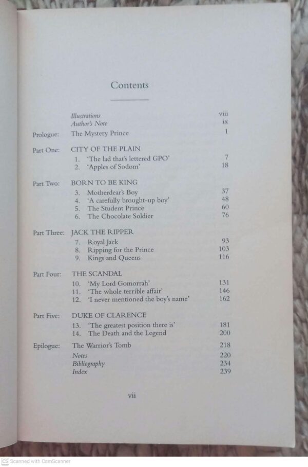 Prince Eddy And The Homosexual Underworld — Theo Aronson secondhand book