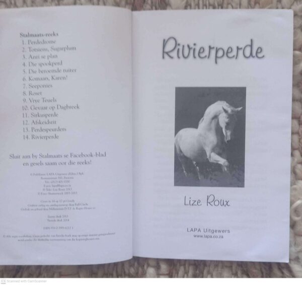 Stalmaats: Rivierperde — Lize Roux secondhand book