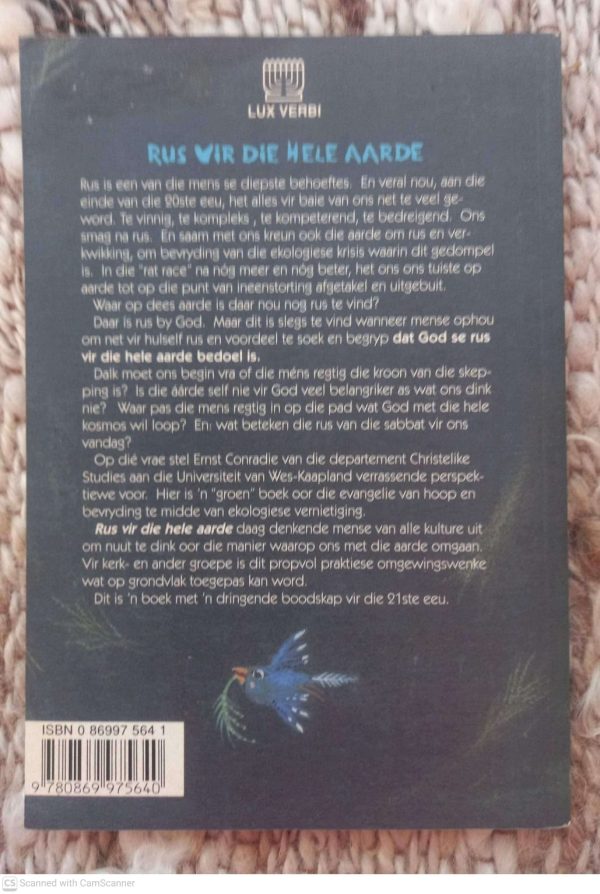 Rus Vir Die Hele Aarde — Ernst Conradie secondhand book