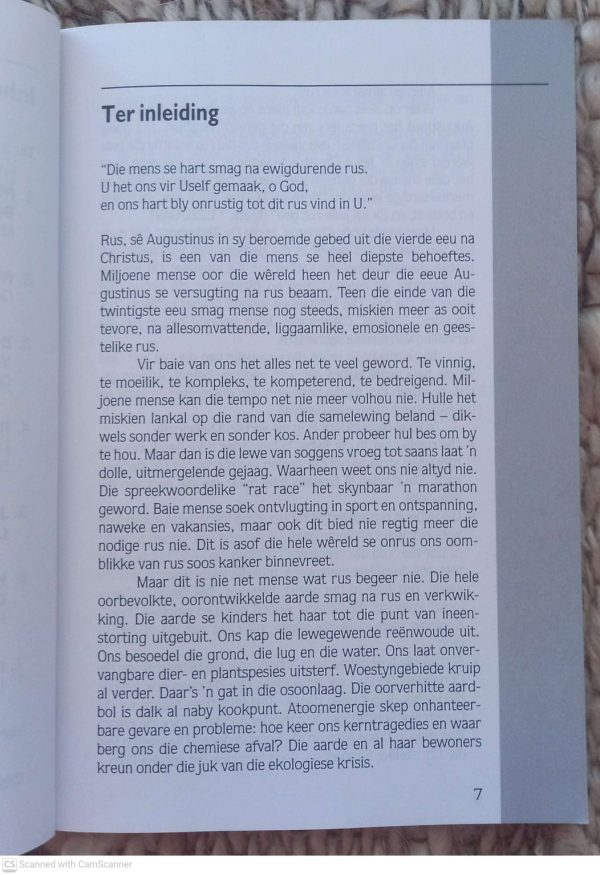 Rus Vir Die Hele Aarde — Ernst Conradie secondhand book