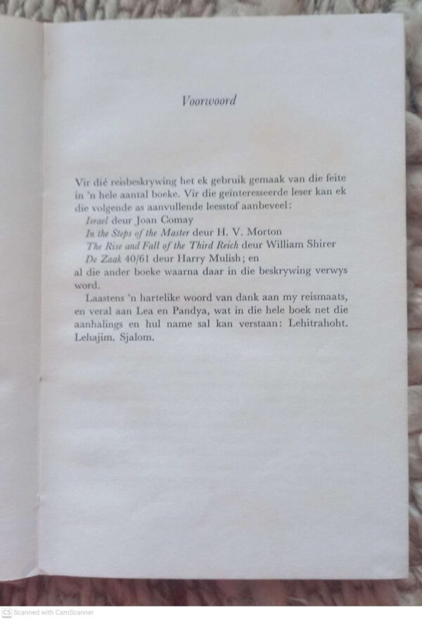 Die Rustelose Sjalom — Abraham H. De Vries secondhand book