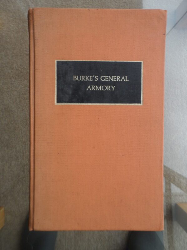 Burke’s General Armory – Bernard Burke secondhand book