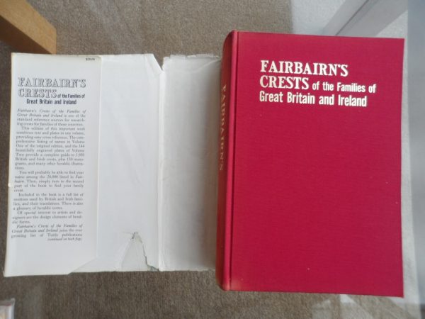 Fairbairn’s Crests Of The Families Of Great Britain And Ireland – James Fairbairn secondhand book