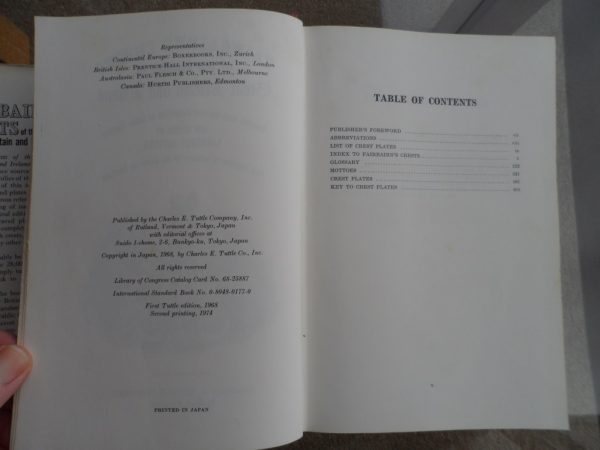 Fairbairn’s Crests Of The Families Of Great Britain And Ireland – James Fairbairn secondhand book