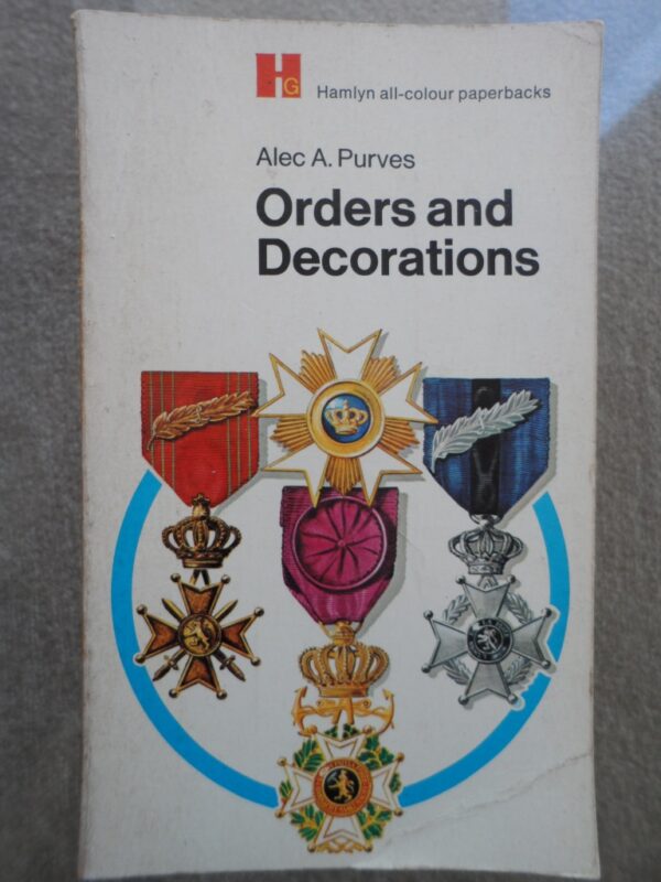 SAM_0919 Orders And Decorations – Alec Purves secondhand book