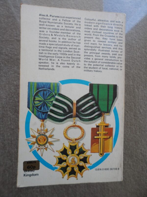SAM_0920 Orders And Decorations – Alec Purves secondhand book