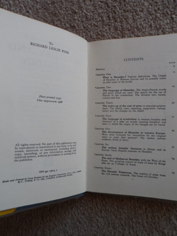 SAM_0926 Teach Yourself Heraldry And Genealogy – L. G. Pine secondhand book