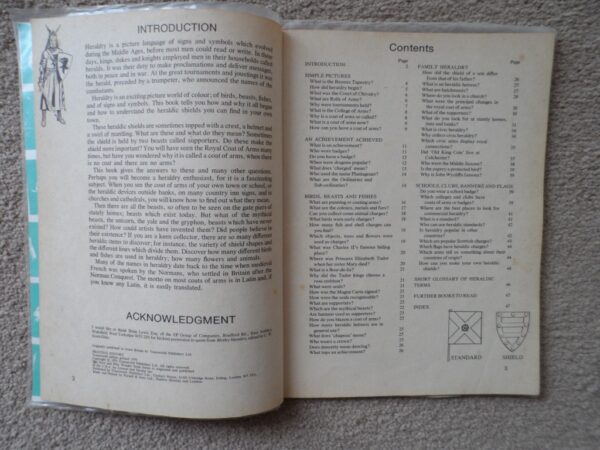 The How And Why Wonder Book Of Heraldry – Benjamin Patrick secondhand book
