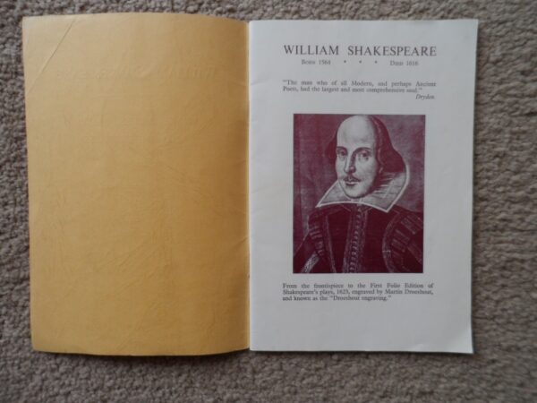 William Shakespeare: Some Dates, Facts And Inferences – Wilfrid Osborne secondhand book