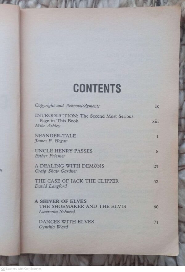 The Mammoth Book Of Seriously Comic Fantasy — Michael Ashley secondhand book