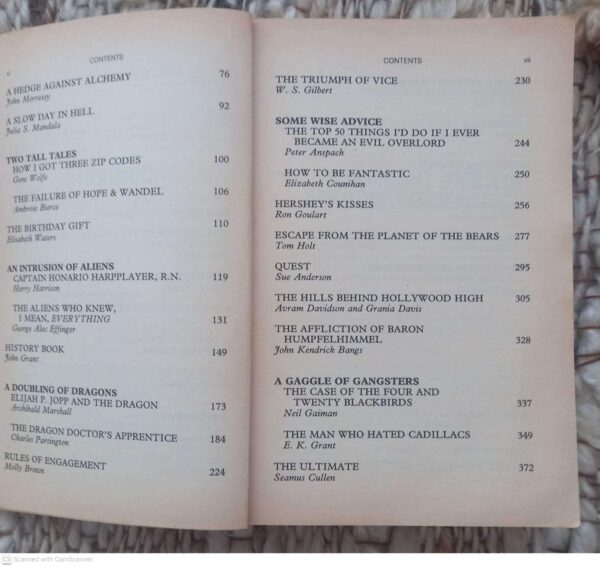 The Mammoth Book Of Seriously Comic Fantasy — Michael Ashley secondhand book
