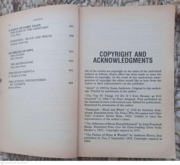 The Mammoth Book Of Seriously Comic Fantasy — Michael Ashley secondhand book