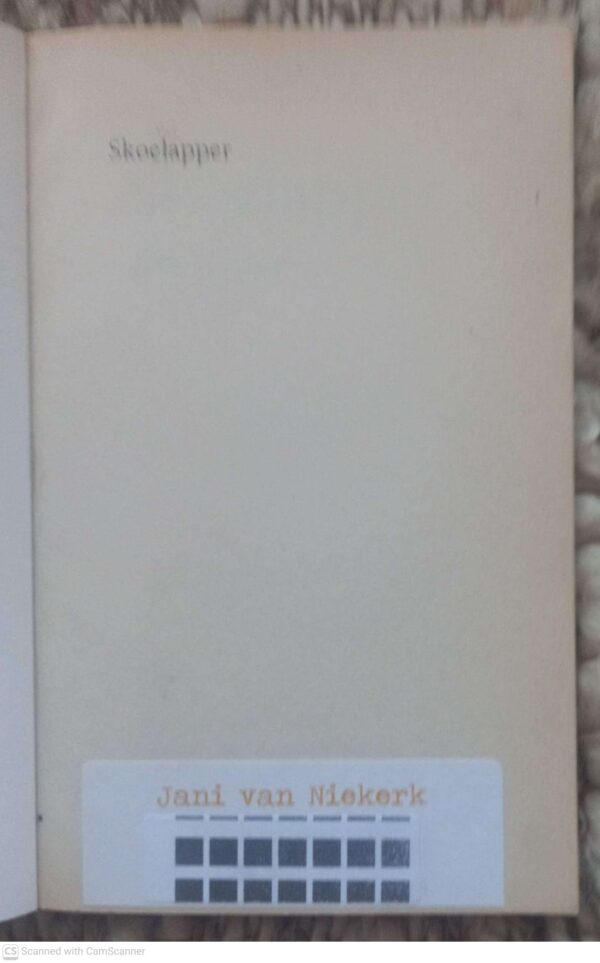Skoelapper – R. R. Ryger secondhand book