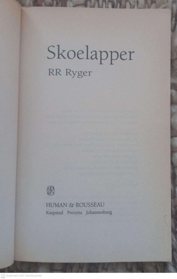 Skoelapper – R. R. Ryger secondhand book