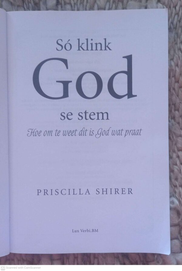 So Klink God Se Stem4 So Klink God Se Stem — Priscilla Evans secondhand book
