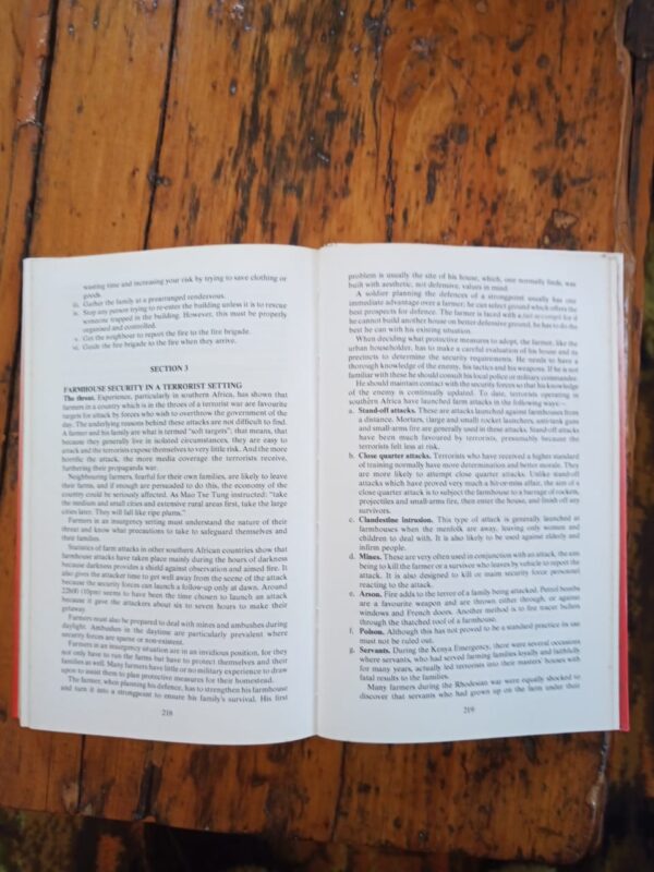 Staying Alive – Ron Reid-Daly secondhand book