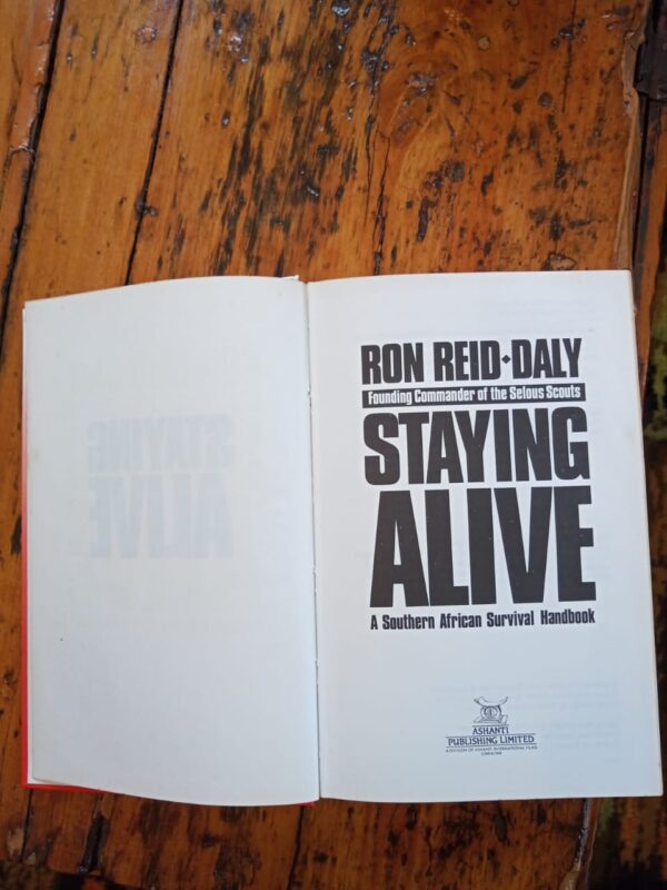 Staying Alive – Ron Reid-Daly secondhand book