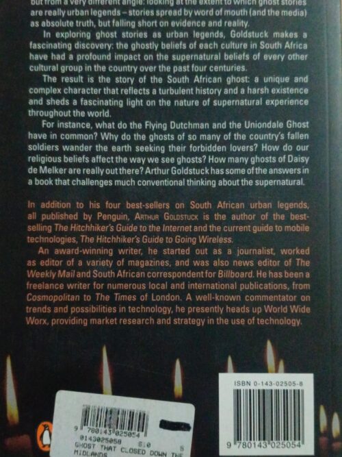 The Ghost That Closed Down The Town – Arthur Goldstuck secondhand book