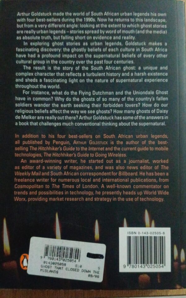 The Ghost that Closed Down the Town Review The Ghost That Closed Down The Town – Arthur Goldstuck secondhand book