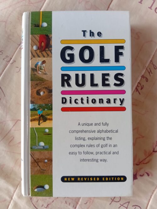 The Golf Rules Dictionary – Hadyn Rutter secondhand book