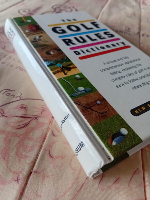 The Golf Rules Dictionary – Hadyn Rutter secondhand book