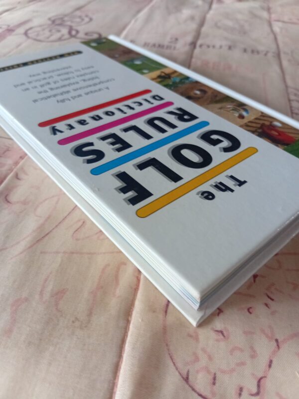 The Golf Rules Dictionary – Hadyn Rutter secondhand book