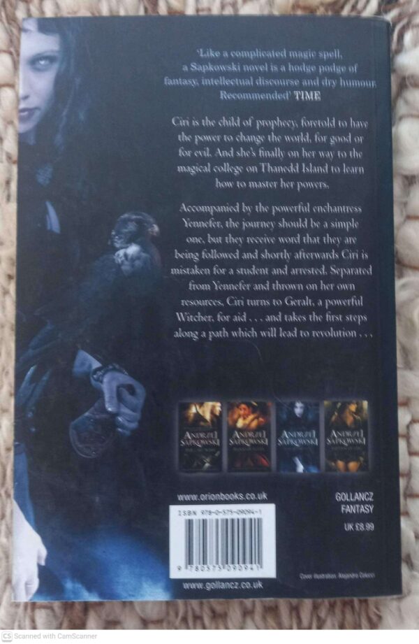 Time Of Contempt — Andrzej Sapkowski secondhand book