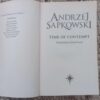 Time Of Contempt — Andrzej Sapkowski secondhand book