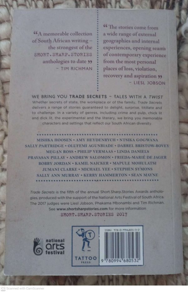 Trade Secrets: Tales With A Twist — Joanne Hichens secondhand book