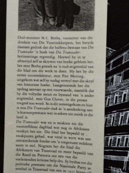 Die Transvaler: 50 Jaar – Piet Meiring secondhand book