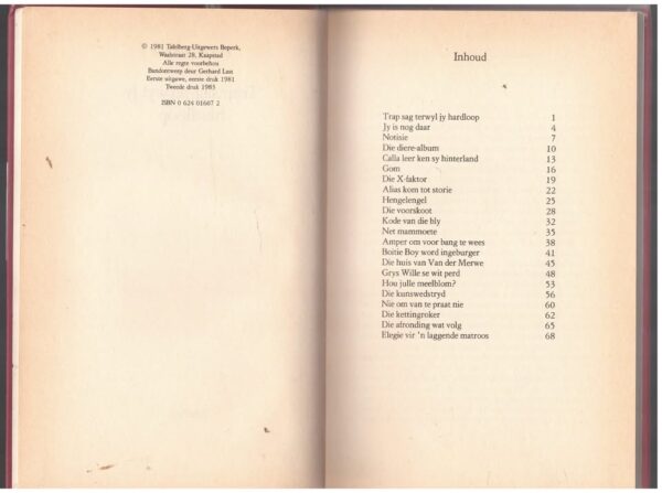 Trap sag terwyl jy hardloop4 Trap Sag Terwyl Jy Hardloop — Pirow Bekker secondhand book