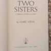 Two Sisters: A Memoir In The Form Of A Novel — Gore Vidal secondhand book