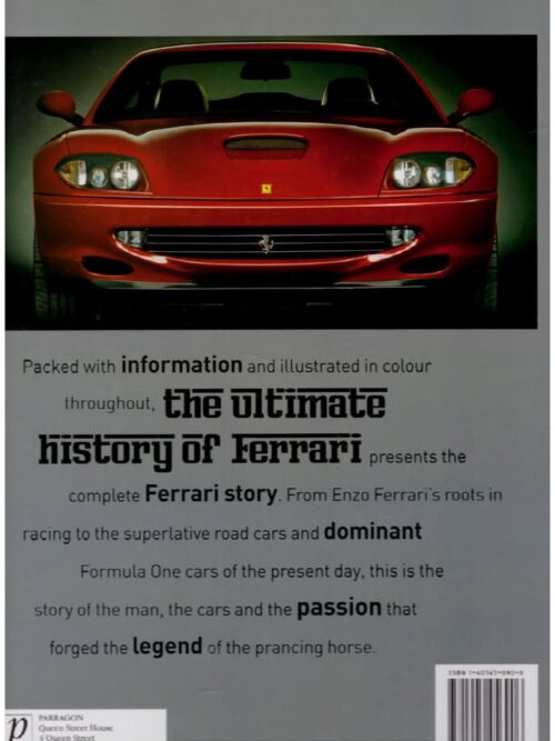 The Ultimate History Of Ferrari – Brian Laban secondhand book