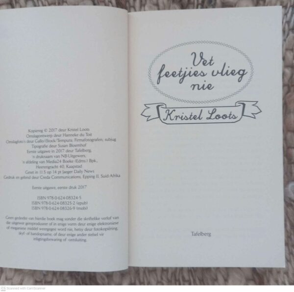 Vet Feetjies Vlieg Nie — Kristel Loots secondhand book