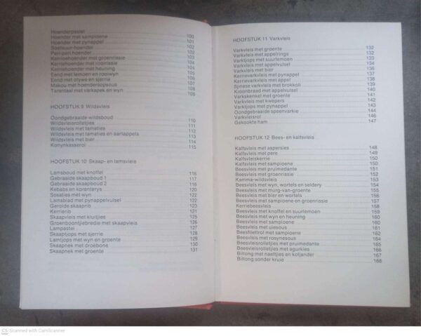 Vleisresepte — Erina Bezuidenhout secondhand book