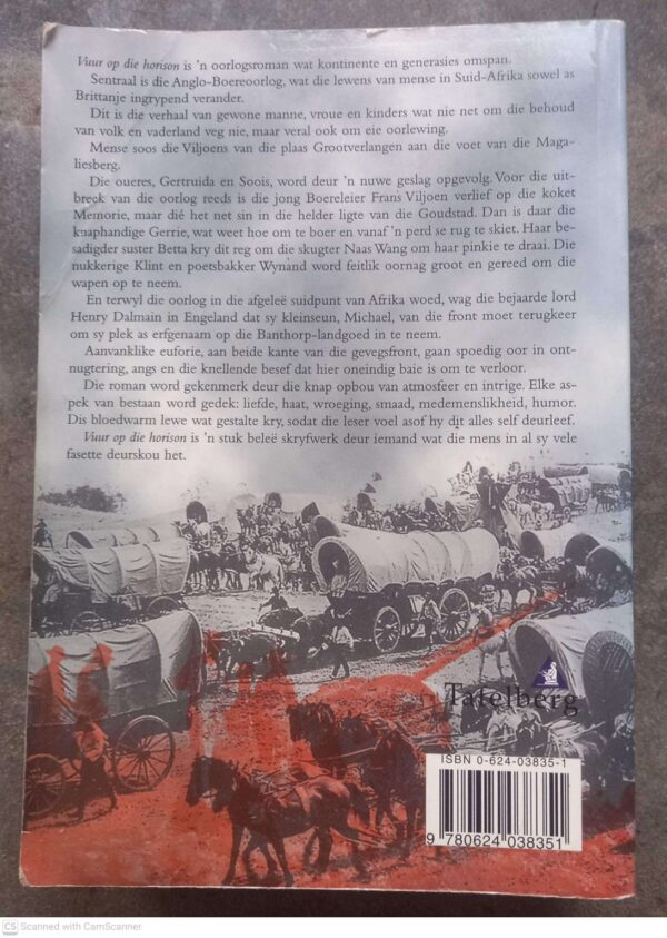 Vuur op die horison2 Vuur Op Die Horison — Engela Van Rooyen secondhand book