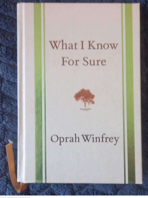 What I Know For Sure — Oprah Winfrey secondhand book