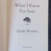 What I Know For Sure — Oprah Winfrey secondhand book
