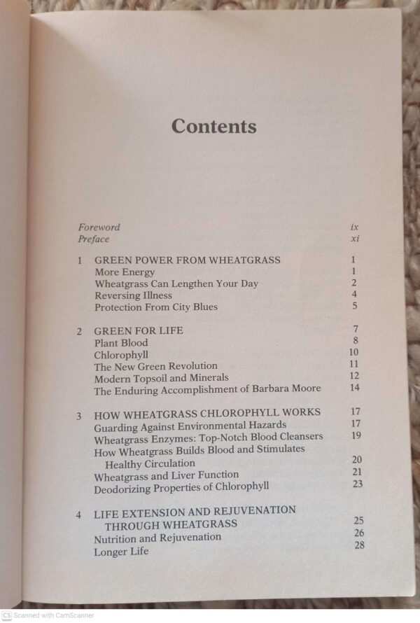 The Wheatgrass Book — Ann Wigmore secondhand book