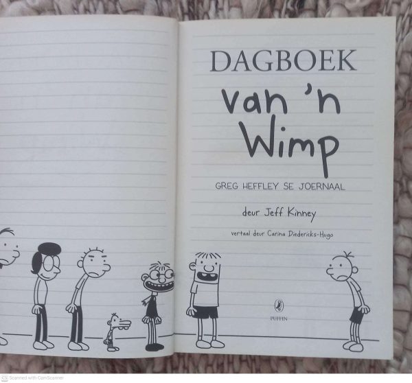 Dagboek Van ‘n Wimp — Jeff Kinney secondhand book