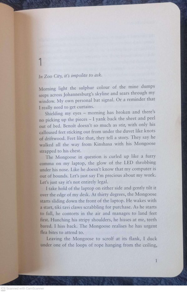 Zoo City — Lauren Beukes secondhand book