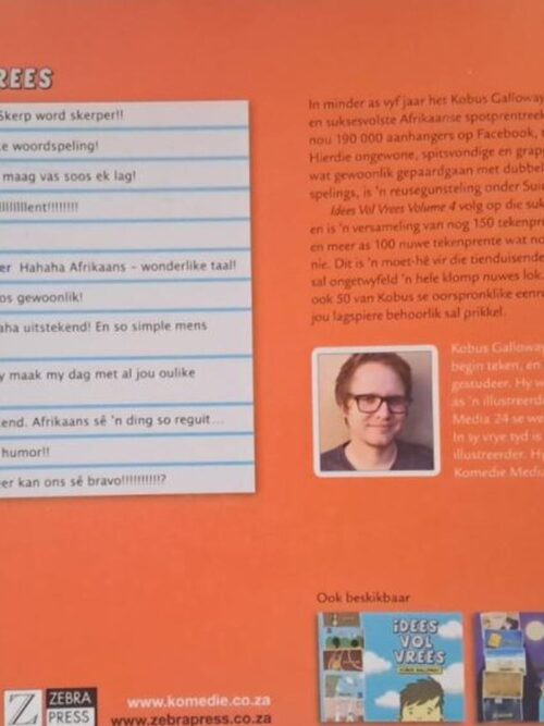 Idees Vol Vrees Volume 4 – Kobus Galloway secondhand book