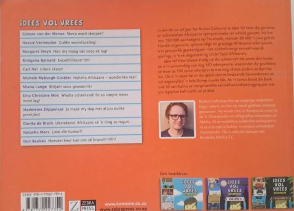Idees Vol Vrees Volume 4 – Kobus Galloway secondhand book