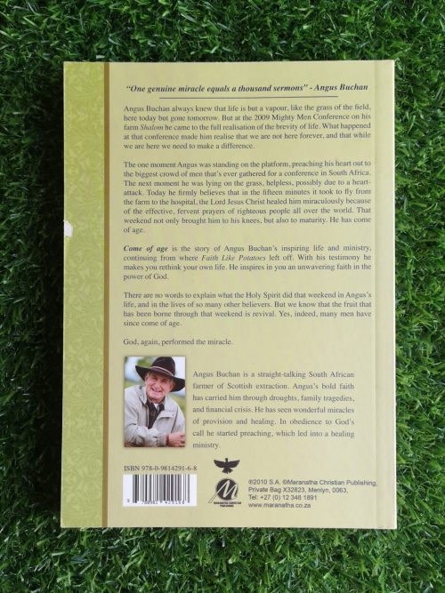 Come Of Age: The Road To Spiritual Maturity – Angus Buchan secondhand book