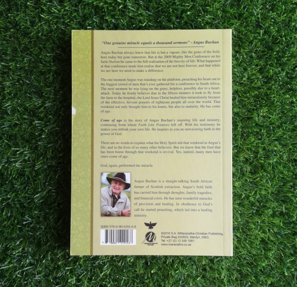 buchan (6) Come Of Age: The Road To Spiritual Maturity – Angus Buchan secondhand book