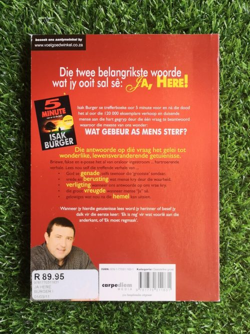 Ja, Here! – Isak Burger secondhand book