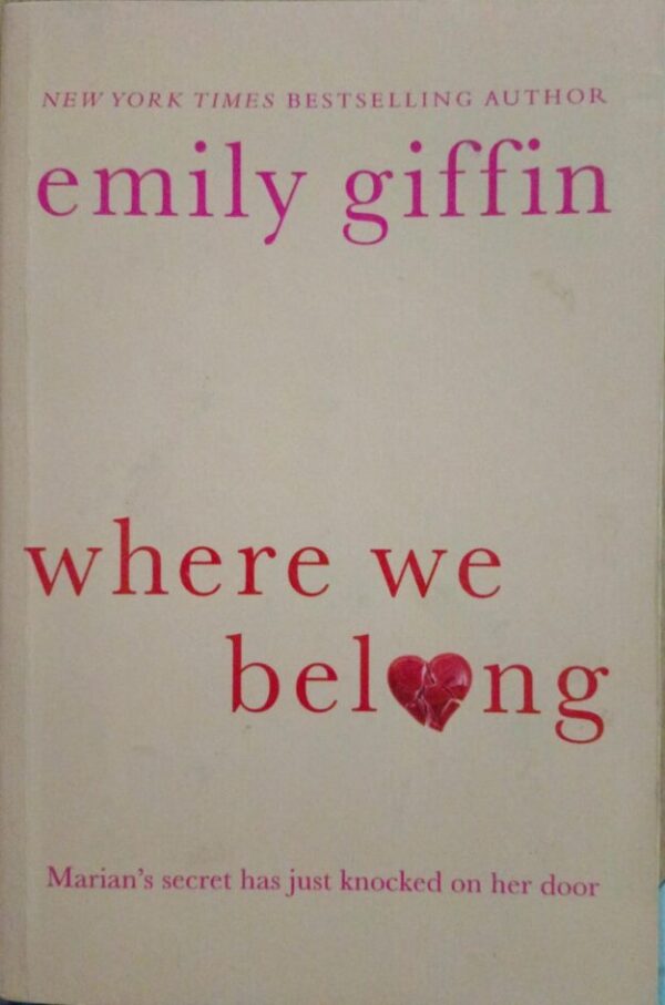 Where We Belong – Emily Griffin secondhand book