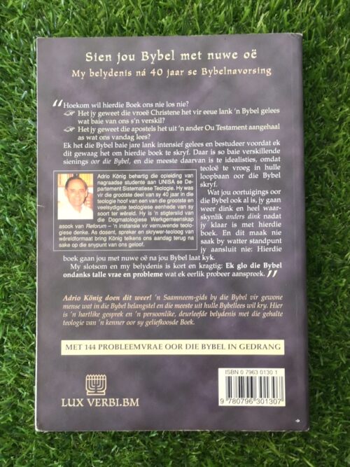 Ek Glo Die Bybel – Adrio König secondhand book