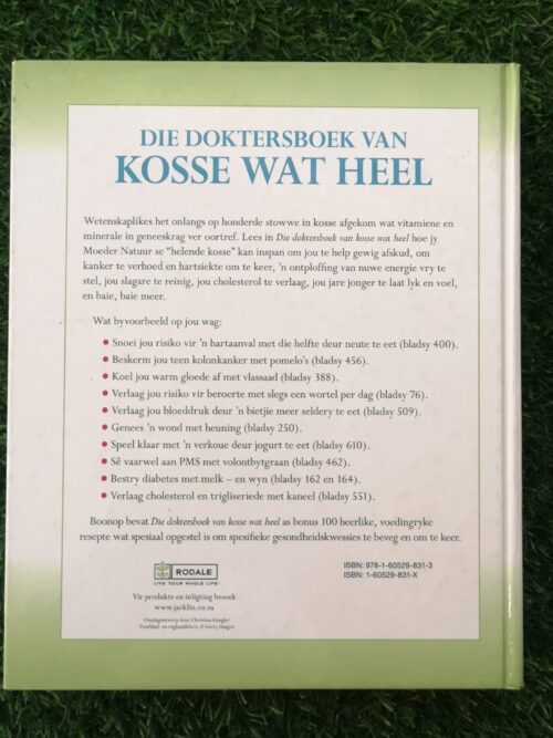 Die Doktersboek Van Kosse Wat Heel – Selene Yeager secondhand book